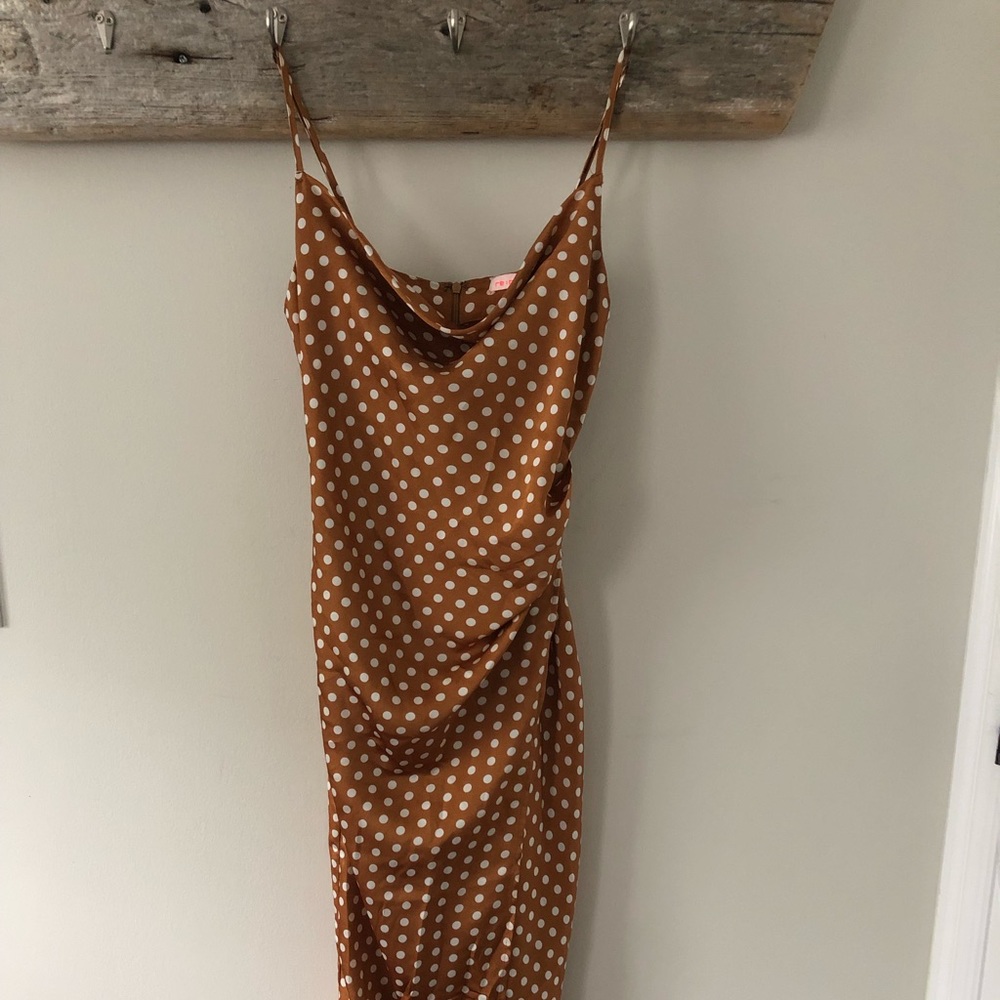 re:named Cowl-neck Dress